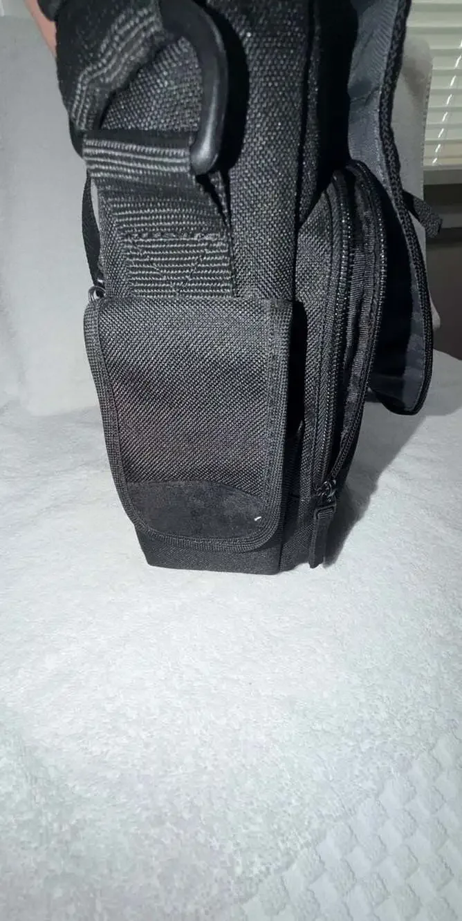 Tamrac Rally Black Canvas Shoulder Messenger Camera Bag